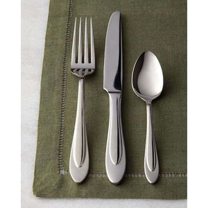 ชุดมีดสแตนเลสสตีลแบบคลาสสิกชุดรับประทานอาหารค่ำพร้อมด้ามด้ามยาวสุดหรูชุบเงินหรูหรา - Product Image 4