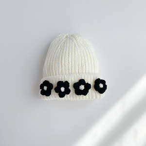 Gorros de Punto Personalizados, Suaves y Cálidos para Bebés, Niños Pequeños, con Bordado de Oso, para Niños y Niñas, Otoño e Invierno - Product Image 5