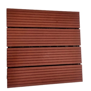 Meilleur Prix Moderne Emboîtement Terrasse WPC Tuile 300*300*20 Bois Plastique Composite Jardin Plancher Direct Vietnam Or Fournisseur - Product Image 1