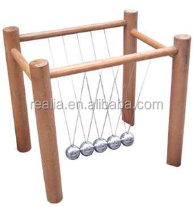 Appareil de collision, billes de pendule, berceau de Newton, billes d'équilibre en acier, pendule de bureau pour la science physique - Product Image 4