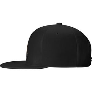 หมวกเบสบอลแบบสั่งทำได้สำหรับผู้ชายและผู้หญิง สไตล์ฮิปฮอป หมวกแก๊ปแบบ Snapback ปีกแบน ป้องกันแสงแดดสำหรับกิจกรรมกลางแจ้ง พร้อมบริการสกรีนและปักลายตามสั่ง - Product Image 6