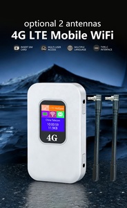 Mini routeur WiFi portable de poche <span class=keywords><strong>4G</strong></span> avec modem LTE, batterie 2100 mAh et emplacement pour carte SIM - Product Image 4