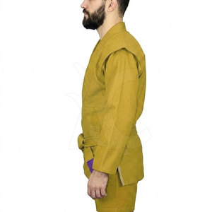 Conjunto Deportivo de Uniforme de Sambo al por Mayor, Equipo de Competición Duradero con Cuello Reforzado, Costuras Reforzadas y Ajuste Atlético Cómodo - Product Image 4