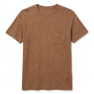 T-shirt Streetwear Oversize à Épaules Tombantes, T-shirt Oversize Épais, T-shirt à Manches Côtelées - Product Image 5