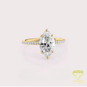 แหวนหมั้นมอสซาไนต์จากซัพพลายเออร์อินเดีย สำหรับคอลเลคชั่นเครื่องประดับสุดหรู งานหมั้น งานแต่งงาน มีจำหน่ายแล้ว - Product Image 6
