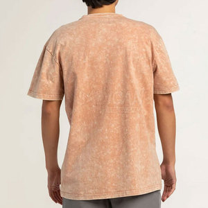 Camiseta Moderna Casual con Lavado Ácido para Hombre, con Patrón, Tela Suave Lavada, Estilo Urbano, Cómoda, de Secado Rápido y Transpirable - Product Image 2
