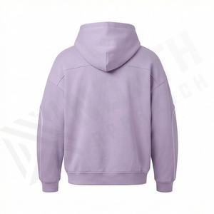 Sudadera con Capucha Lisa de Otoño, Bordado e Impresión, Felpa de Algodón Suave, Sudadera Lisa, Venta al por Mayor Directa de Fábrica, Color Personalizado - Product Image 2