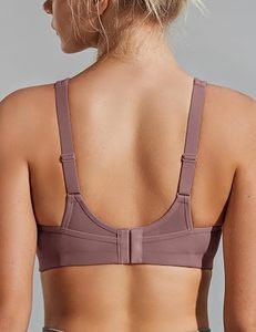 Soutien-gorge de sport pour femme, idéal pour la course, la gym et le yoga, avec bretelles, rembourrage amovible, doux et respirant, vêtement de sport - Product Image 5