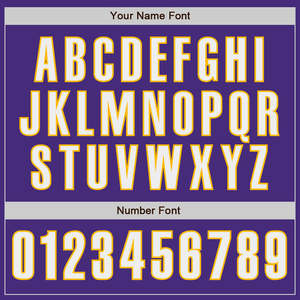<b>Elite</b> Purple Yellow Baseball Uniform Premium Polyester Team Apparel Custom Design OEM ODM Manufacturer Wholesale - Product Image 5