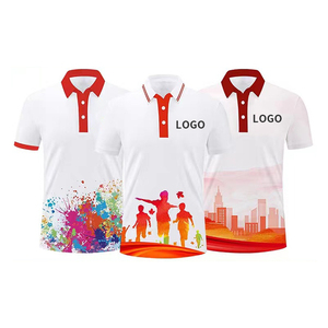 High Quality Custom Design Your Own Brand Polo Shirt Short Sleeve Men's Polyester Dry Fit Man Golf Polo T-shirt Shirts