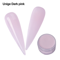 UNIGEL 40 Couleurs Nude Néon Pailleté Acrylique 3-en-1 Poudre à Tremper Longue Durée Séchage Rapide Non Toxique Mat pour Sculpture d'Ongles Usage Professionnel OEM