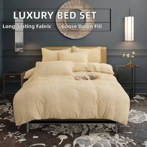 Juego de Ropa de Cama de Lujo de Doble Cara, Estilo Europeo, Tejido de Poliéster/Algodón Orgánico de Lujo, 300 Hilos - Product Image 2