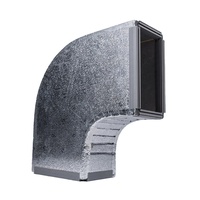 Panneau de mousse de polyuréthane PIR (PU) panneau de conduit d'air HVAC feuille d'aluminium