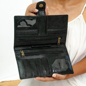 Embrague tallado a mano con estilo, funda de teléfono multiusos, Cartera de cuero, estuches elegantes para tarjetas múltiples, Cartera de embrague para mujer - Product Image 5