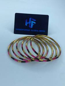 <b>Resin</b> Brass Handmade Ethnic Women's Fashion Bangles & Bracelets Custom OEM Jewelry for Party Occasions Wholesale - Product Image 5