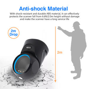 Scanner di Codici a Barre da Tavolo 2D CMOS Omnidirezionale <span class=keywords><strong>USB</strong></span> per Sistemi POS, Supermercati e Ospedali - Product Image 5
