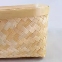 Panier de rangement tissé portable idéal pour la garde-robe de salle de bain de salon-Boîte cadeau de vacances parfaite et décoration de rangement de bureau