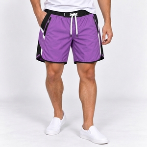 Wholesale Blank Sports Shorts <b>Basketball</b> Solid Color Breathable <b>Outdoor</b> Training Men's Shorts - Product Image 1