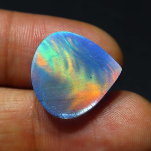 <b>Fire</b> Opal Doublet Monarch Gemstone Rainbow <b>Fire</b> Opal Handmade Monarch Butterfly Opal Doublet Pendant Colorful Opal Jewelry <b>Stone</b> - Product Image 5