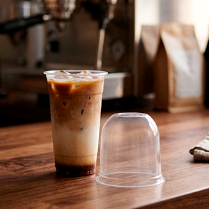 Clear Disposable PP <b>Plastic</b> <b>Cup</b> For Beverage Use With 95mm Lid Diameter - Product Image 2