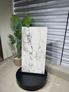 กระเบื้องพอร์ซเลนวิทริฟายด์เกรดพรีเมียม Breccia Capraia ผิวเงา สำหรับปูพื้นและผนัง ขนาด 600x600 มม. - Product Image 1