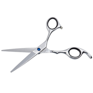 Ciseaux de coiffure professionnels pour barbier, lames Supercut en acier inoxydable poli miroir, pour droitiers, usage en salon de coiffure - Product Image 2