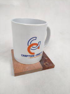 Wooden Eco-Friendly Modern Tea <b>Coaster</b> <b>Set</b> 4 <b>Holder</b> Square Shape Handmade Marble Mop Inlay Custom Size Home Hotel Restaurant Use - Product Image 5