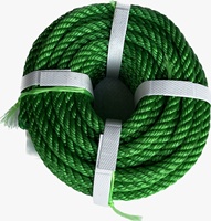 Haute Qualité Nylon HDPE 3 Brins Torsadé PE Emballage Cordes De Pêche Fournisseur En Gros Inde Polypropylène PP Corde Bobine Emballage