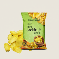 Gezonde HP Valia Jackfruit Snack Biologisch Non-GMO Zoete Knapperige Lichtgewicht Vacuümverpakte Bulk FD Gesneden 100% Natuurlijk Exportkwaliteit Gedroogd