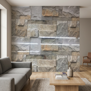 Carrelage mural et de sol en céramique effet pierre 3D personnalisé, couleurs vives, 300x600mm, 30x60cm, 12x24 pouces, pour habillage mural, carrelage en porcelaine, autocollant mural - Product Image 1