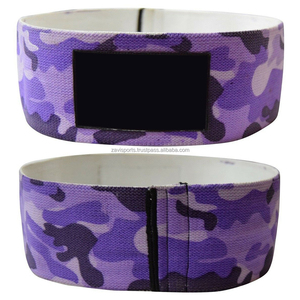 Banda de Resistencia Deportiva de PVC y Algodón con Impresión Personalizada para Glúteos, Cadera y Piernas, Material de Goma para Ejercicios de Fitness - Product Image 6