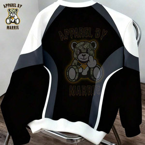 Sudadera de Algodón Personalizada OEM para Hombre, Sudadera de Cuello Redondo con Logotipo Personalizado, Corte Regular, Etiqueta Privada - Product Image 5
