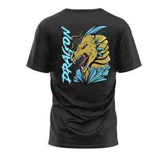 T-shirt décontracté pour homme 100 % coton, col rond, haute qualité, infroissable, en tissu peigné, écologique, séchage rapide, manches courtes, coupe classique - Product Image 6