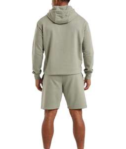 Sweat-shirts d'hiver deux pièces respirants en polyester/coton délavé à l'acide pour hommes, service OEM personnalisé, couleurs et logo sur mesure - Product Image 5
