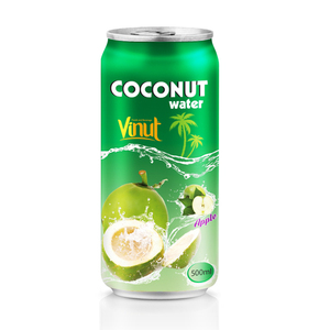 Boisson à l'eau de coco saveur citron vert pure et naturelle en bouteille PET 1L sans sucre ajouté NFC VINUT VN-COL-1000 24 mois - Product Image 1