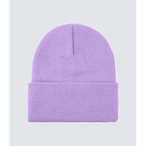 Purple <b>Satin</b> <b>Lined</b> Kirby <b>Beanie</b> Fashion Hairband Accessory - Product Image 2