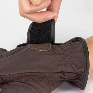 Guantes de Equitación Deportivos para Hombre, de Cuero Genuino de Primera Calidad, Hechos a Medida, con Pantalla Táctil y Diseño Impreso - Product Image 5