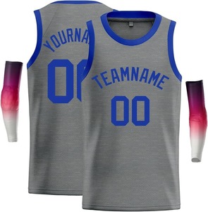 Maillot de basketball personnalisé en gros, respirant, en maille, uniforme d'équipe sublimé, maillot de sport à séchage rapide, OEM - Product Image 3