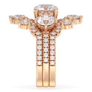 Bague de fiançailles en diamant de laboratoire HPHT CVD, prix de gros REYES, or massif 14 carats, certifiée IGI, bijoux fins pour femmes - Product Image 5