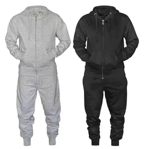 Ensemble de vêtements de sport comprenant une veste légère et un pantalon d'entraînement flexible, tenue de sport pour homme, confortable à porter, idéal pour le fitness - Product Image 1