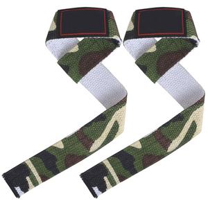 2025, venta al por mayor, muñequeras de algodón acolchadas de neopreno, 24 "de longitud, equipo de entrenamiento de gimnasio de levantamiento de potencia Unisex, muñequeras de Fitness - Product Image 6