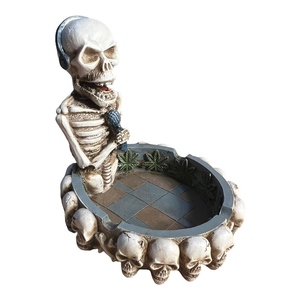 Cendrier carré vintage en aluminium sans fumée, design rétro, durable, résistant à la chaleur, porte-cigares et cigarettes, objet de collection décoratif - Product Image 3