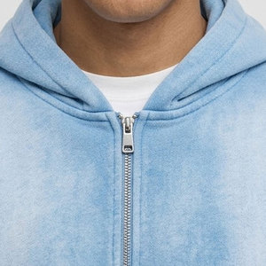 Conjuntos de Sudadera con Capucha y Pantalones de Felpa Francesa con Cordón y Logotipo Personalizado, Lavado Ácido, Ropa de Invierno de Alta Calidad, Chándales con Efecto Desgastado por el Sol, Ropa Urbana 100% - Product Image 6