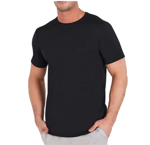 T-shirt de sport pour homme à col rond, séchage rapide, anti-transpiration, fabrication sur mesure en gros, fournisseur de t-shirts - Product Image 2