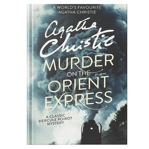 Asesinato en el Orient Express de la autora Agatha Christie, impresión de libro de tapa blanda personalizada. - Product Image 1
