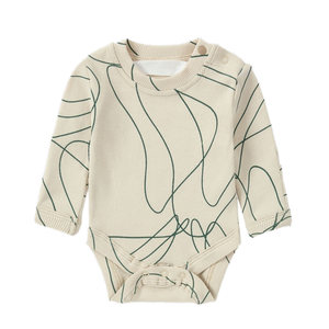 Traje de bebé clásico de manga larga atemporal - Product Image 1