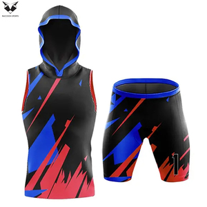 ชุดกีฬาคุณภาพสูง ทนทาน ยืดหยุ่นได้ ออกแบบและสีสันปรับแต่งได้ตามต้องการ สวมใส่สบาย เหมาะสำหรับทีม 7 คนต่อทีม - Product Image 4