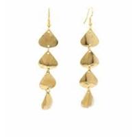 Boucles d'oreilles pendantes style bohème en laiton plaqué or 18 carats pour femme, idéales pour les fêtes et les mariages, bijoux tendance
