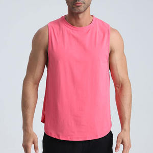OEM Custom Wholesale Manufacturer Moisture Wicking Workout Tank Top Gym <b>Singlet</b> Bulk Supplier Private Label Wear - Product Image 1