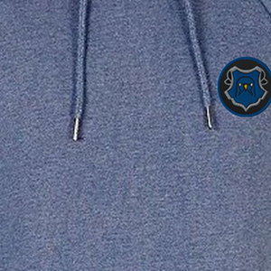 Sudadera con Capucha Azul para Hombre, Manga Larga, Logotipo Bordado, Bolsillo en el Pecho Izquierdo, Corte Regular Informal, Ropa de Otoño - Product Image 5